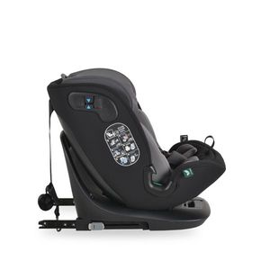 Scaun auto copii Cangaroo i-size GTS Charcoal Grey 40-150 cm, design ergonomic sleep comfort, fixare isofix, sistem ventilatie, sezut rotativ, top tether, tetiera si spatar reglabile, certificare R129, salteluta reductor imagine