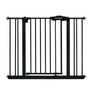 Poarta de siguranta Kidwell Guarda din otel, functie auto close, 75-104 cm, Negru imagine