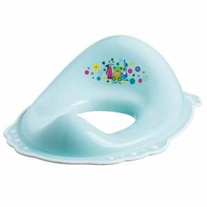 Set reductor toaleta si inaltator baie antiderapant, Maltex Baby, Bear and Friends Mint imagine