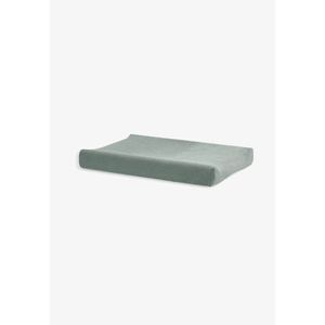 Husa de protectie pentru salteaua de infasat Bonjourbebe Hunter Mint, bumbac buclat, cu elastic, 80x50 cm imagine