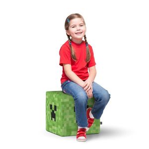 Taburet Updeco cub L Minecraft Creeper imagine
