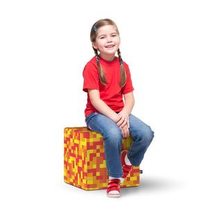 Taburet Updeco cub L Minecraft Foc imagine