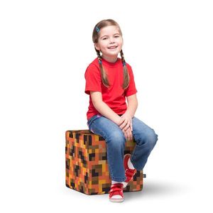 Taburet Updeco cub L Minecraft Magma imagine