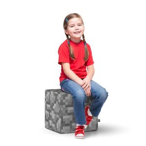 Taburet Updeco cub L Minecraft Piatra imagine