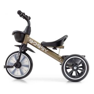 Tricicleta pentru copii Milly Mally Bobby Golden cu cadru robust din otel, roti Eva, +24 luni imagine