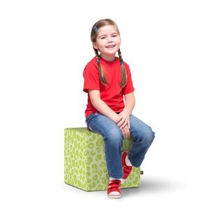 Taburet Updeco Cub L Leopard green imagine