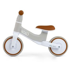 Bicicleta de echilibru pentru copii Milly Mally Velo Brown, roti Eva 7 inch, 18 luni+ imagine