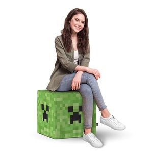 Taburet Updeco cub XL Minecraft Creeper imagine