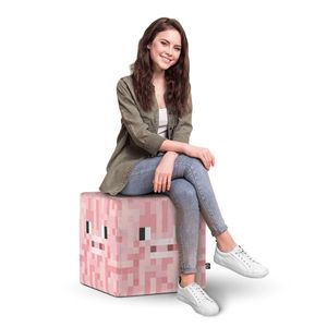 Taburet Updeco cub XL Minecraft Pig imagine