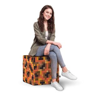 Taburet Updeco cub XL Minecraft Magma imagine