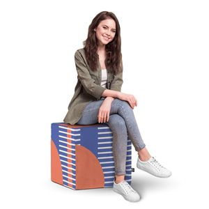 Taburet Updeco cub XL Vision Blue imagine