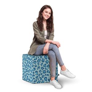 Taburet Updeco cub XL Leopard blue imagine