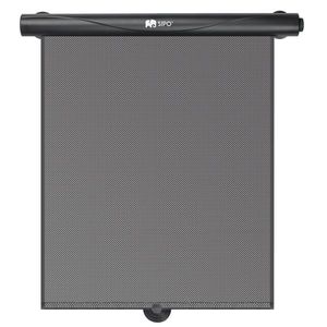 Set 2 parasolare tip rulou pentru geam auto Sipo Negru imagine