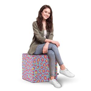 Taburet Updeco cub XL Leopard fruitty imagine