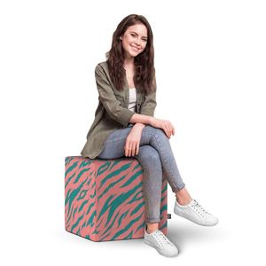 Taburet Updeco Cub XL Tigre pink imagine