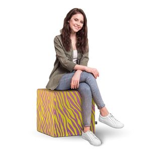 Taburet Updeco cub XL Zebra gradient bright imagine
