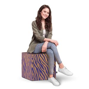 Taburet Updeco Cub XL Zebra gradient drak imagine