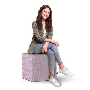Taburet Updeco cub XL Zebra blue imagine