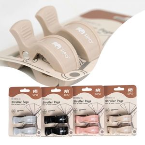 Set 2 cleme multifunctionale pentru carucior Sipo Beige imagine