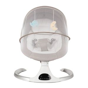 Balansoar electric Juju Serenity cu telecomanda, conectare la priza, greutate admisa 9 kg imagine