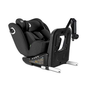Scaun auto pentru copii Lorelli Auriga Black i-Size, isofix, anti rebound bar, rotativ 360, SPS, 0 luni-12 ani, 40-150 cm imagine