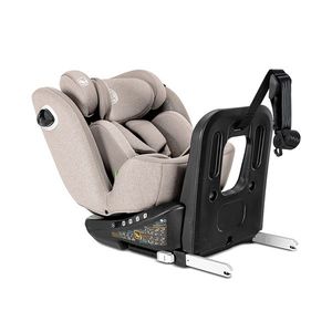 Scaun auto pentru copii Lorelli Auriga Beige i-Size, isofix, anti rebound bar, rotativ 360, SPS, 0 luni-12 ani, 40-150 cm imagine