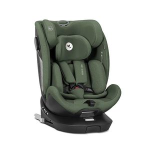Scaun auto pentru copii Lorelli Perseus Green i-Size, isofix, baza rotativa, picior de sprijin, EPS Memory, panou de ventilatie, SPS, 0 luni-12 ani, 40-150 cm imagine