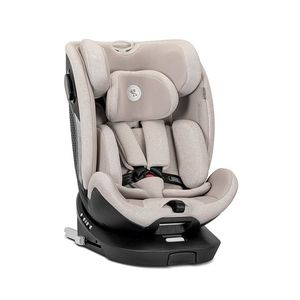 Scaun auto pentru copii Lorelli Perseus Beige i-Size, isofix, baza rotativa, picior de sprijin, EPS Memory, panou de ventilatie, SPS, 0 luni-12 ani, 40-150 cm imagine