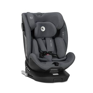 Scaun auto pentru copii Lorelli Perseus Grey i-Size, isofix, baza rotativa, picior de sprijin, EPS Memory, panou de ventilatie, SPS, 0 luni-12 ani, 40-150 cm imagine