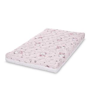 Saltea pentru patut Lorelli Havana Pink Ballerina Bear 110x62x10 cm cocos si spuma elastica imagine