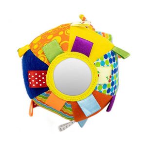 Jucarie din plus pentru agatat Minge senzoriala cu clopotel Funny Ball imagine