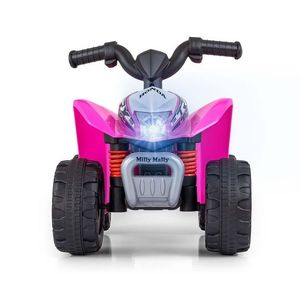 Atv electric pentru copii Honda Pink 30W 18-36 luni cu licenta, sunete si lumini imagine