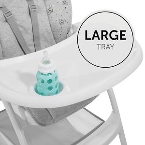 Scaun de hranire pentru bebelusi Sit N Fold Hauck, Mickey Mouse Grey imagine