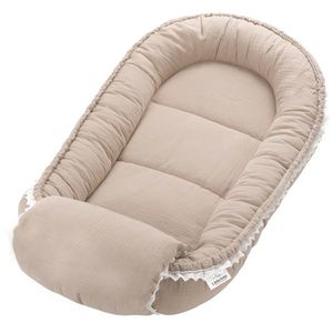Babynest din muselina, Little Amy, Bej imagine
