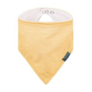 Set bavete bandana PetiteMars Luke BejOcru, 2 bucati, bumbac natural, reglabila cu capse, 3 luni+ imagine