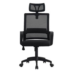 Scaun ergonomic de birou cu tetiera, reglabil si rotativ, mesh imagine
