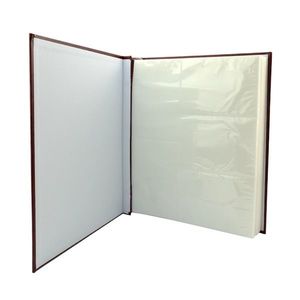 Album foto classic tip carte, slip in 10x15, 500 poze culoare maro imagine