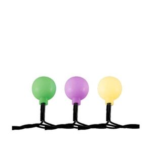 Instalatie 50 led-uri multicolore, ornament glob, 4.9 m, interiorexterior imagine