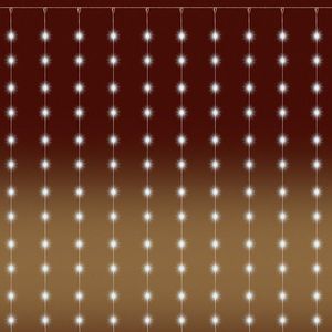 Perdea de lumini pentru exterior, 20 ghirlande20 microled-uri, dimensiune 2x2 m imagine