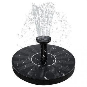 Fantana cu incarcare solara, 4 duze, jet 40 cm, diametru 13 cm, ipx8 imagine