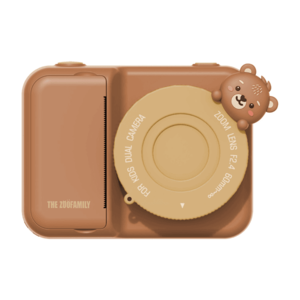Aparat foto video digital cu functie de printare instant, The Zoo Family, Bear imagine