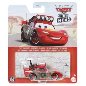 Masinuta din metal, Disney Cars, Cryptid Buster Lightning McQueen, 1: 55, HKY29 imagine