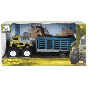 Camion pentru transportat dinozauri, Crazoo, 26 cm imagine
