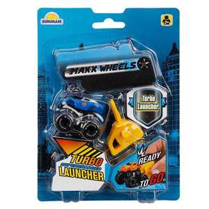 Masinuta cu lansator, Maxx Wheels, Turbo Launcher Supercharged imagine