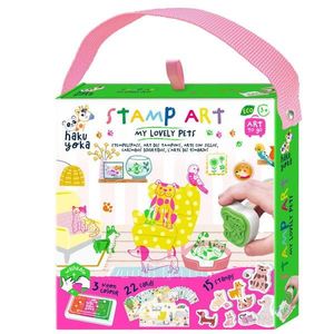 Set portabil de stampile, Avenir, Haku Yoka, Animalutele mele dragi imagine