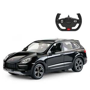 Masinuta cu telecomanda Rastar, Porsche Cayenne Turbo, 1: 14, Negru imagine