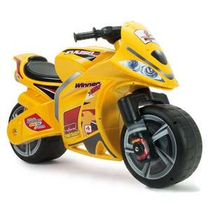 Motocicleta cu roti mari, Injusa, Moto Winner, design sportiv, Galben imagine