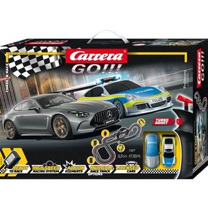 Set pista pentru curse cu 2 masinute, Carrera, Chase n Race imagine