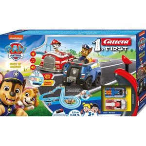 Set pista de curse cu 2 masinute, Carrera, Race and Rescue imagine
