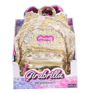 Rucsac mini cu paiete reversibile, Nice, Girabrilla Kitty imagine
